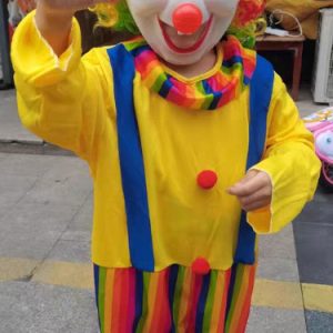 Comsite Amusement Costumes Children's Clown Costume for Parties and Performances